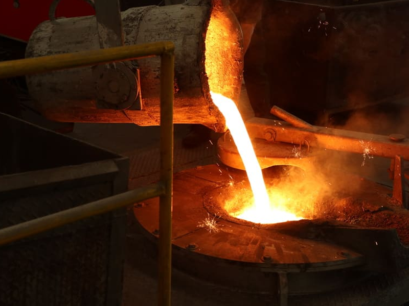 Induction Furnace ( SMS Steel Melting Furnesh )